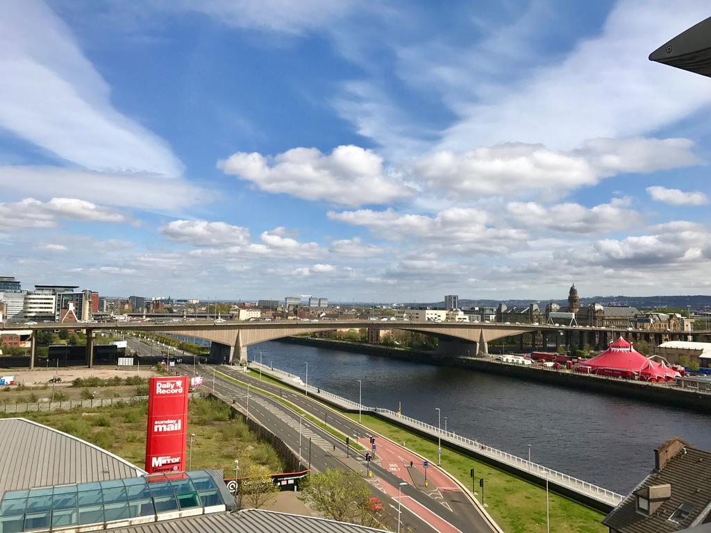 The Heights - River And City View Apartment Glasgow Luaran gambar