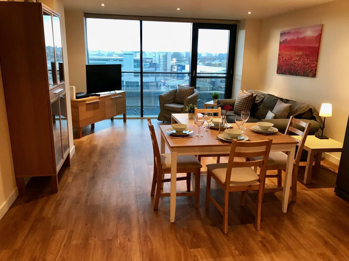 The Heights - River And City View Apartment Glasgow Luaran gambar