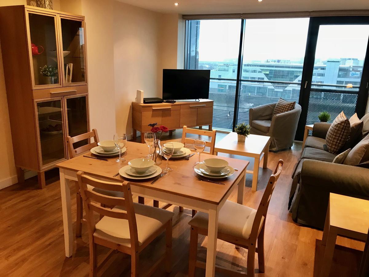 The Heights - River And City View Apartment Glasgow Luaran gambar