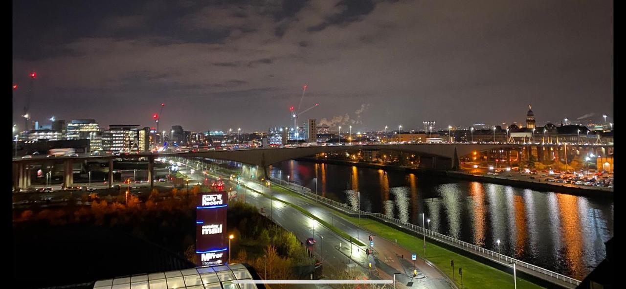 The Heights - River And City View Apartment Glasgow Luaran gambar