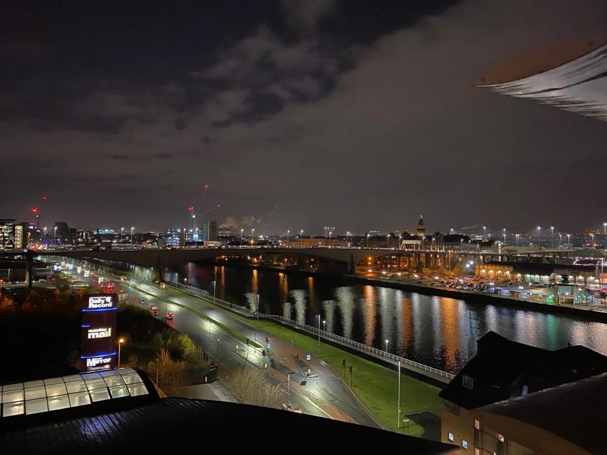The Heights - River And City View Apartment Glasgow Luaran gambar
